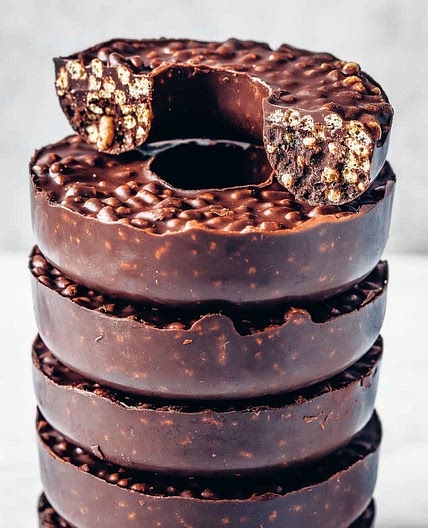 chocolate crunch doughnut 