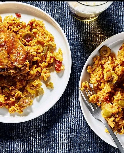 Cuban-Style Chicken and Rice (Arroz con Pollo)