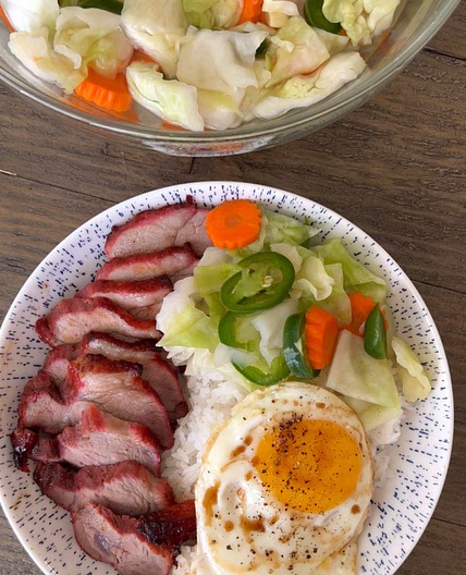 Pickled Cabbage with Jalapeños 