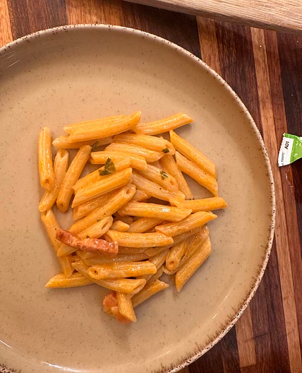 Penne rigate in vodka 