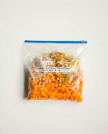 Crockpot Curried Butternut Squash and Chickpea Stew