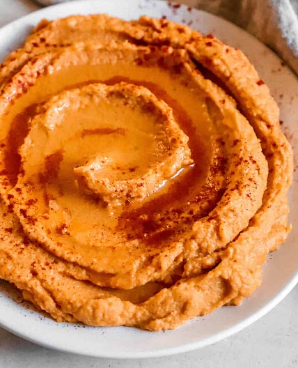 Spicy Sweet Potato Hummus