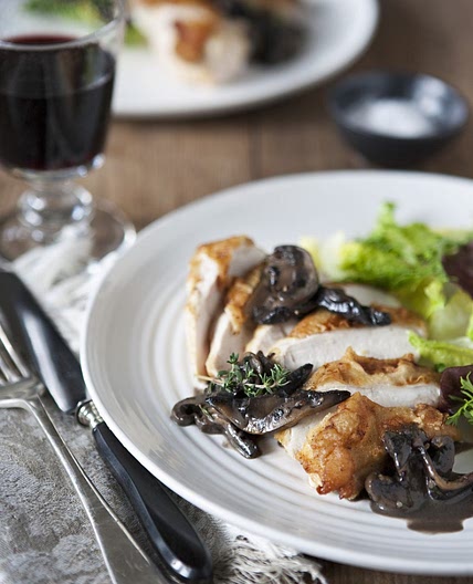 Chicken with Mushroom and Marsala Sauce