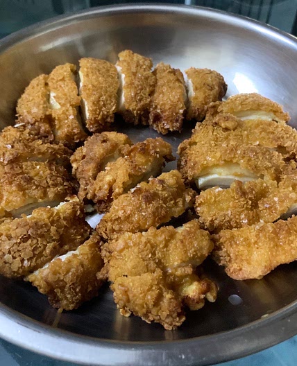 Deep Fried Cereal Chicken 