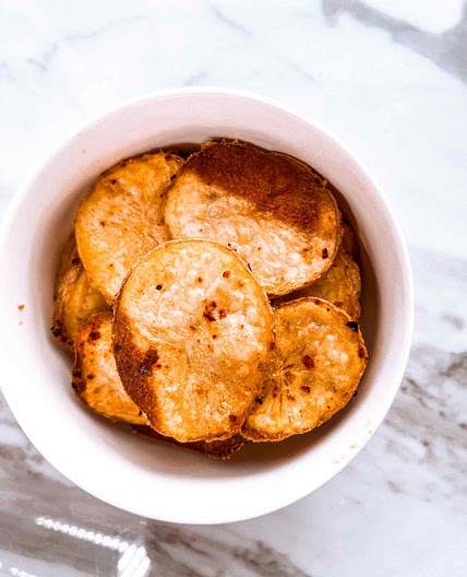 Gesunde Kartoffelchips 