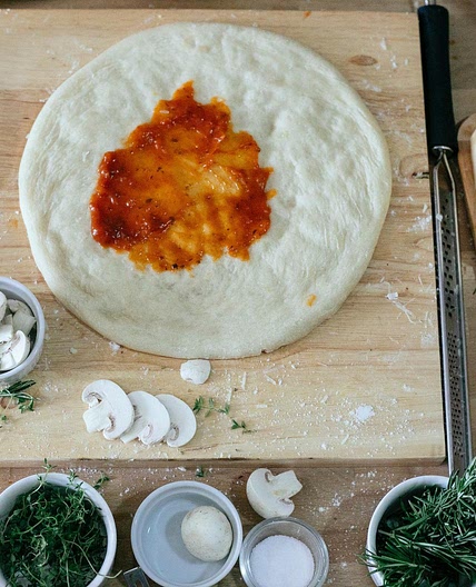 Thin Crust Cheese Pizza