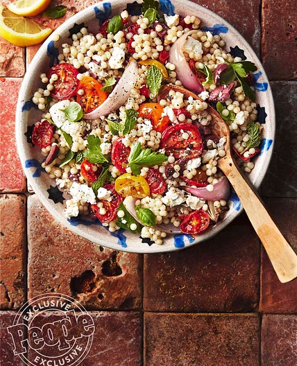 Marissa Hermer's Herb Couscous with Slow-Roasted Tomatoes