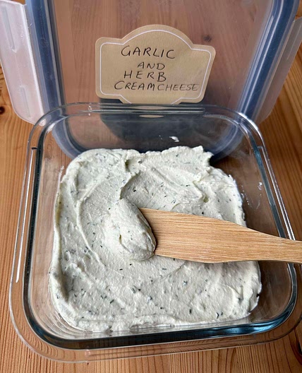 Garlic and Herb Cream Cheese