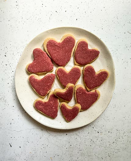 Honey Heart Cookies