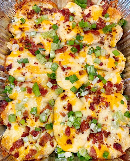 Loaded Twice Baked Potato Skins