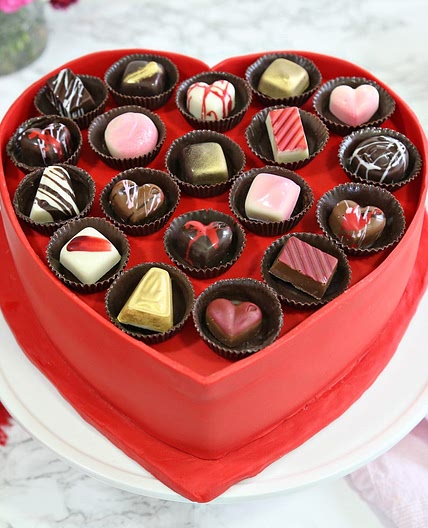 Box of Chocolates Cake