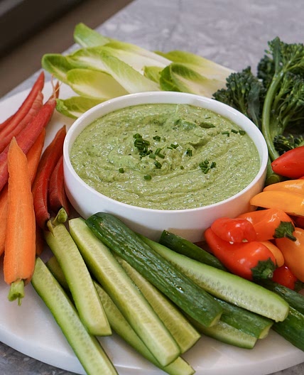 Gourmet Gameday: Green Goddess Veggie Board — Hauste