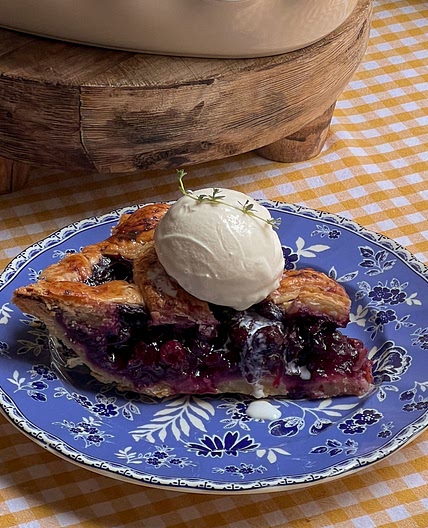 Blueberry Pie 🫐🥧✨