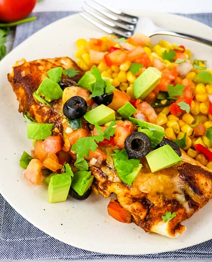 Ground Beef Enchiladas