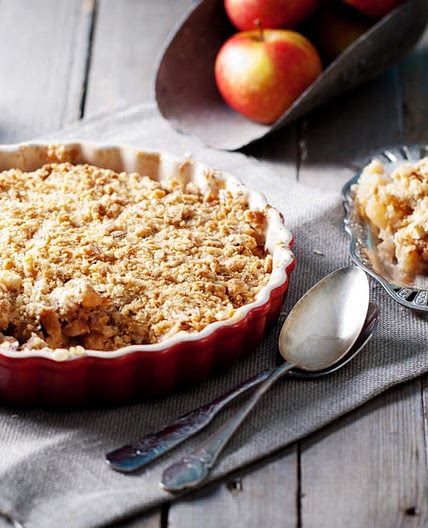 Crumble aux pommes Thermomix