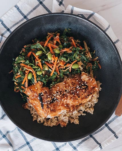 Miso Salmon Nourish Bowl
