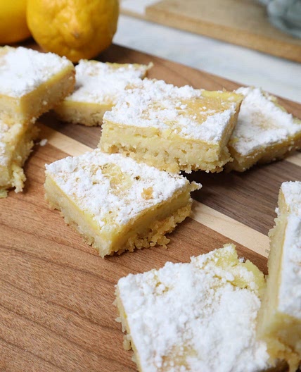 Low Carb Lemon Bars