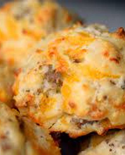 Sausage Cheese Biscuits