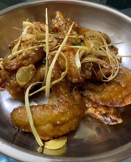Fried Honey Lemongrass Chicken 