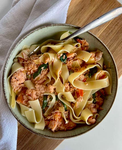 Smoked Salmon Pasta