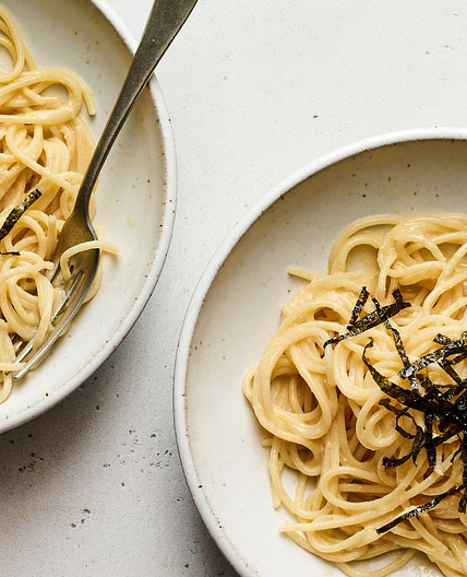 Five-Ingredient Creamy Miso Pasta