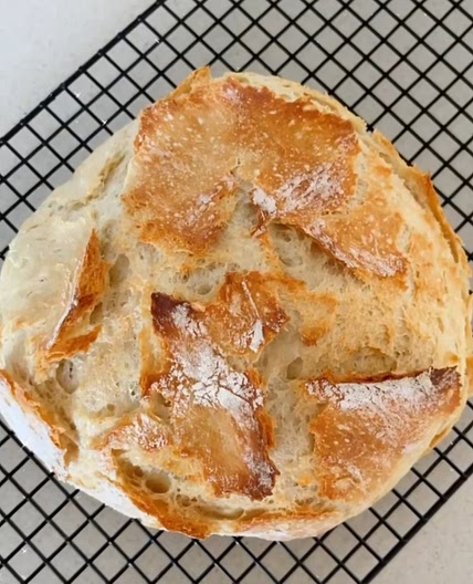 Artisan bread - No knead recipe