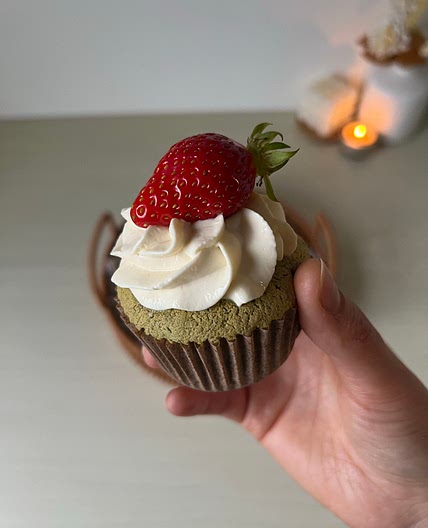 Matcha cupcakes