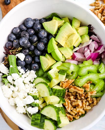 Blueberry Spring Mix Salad