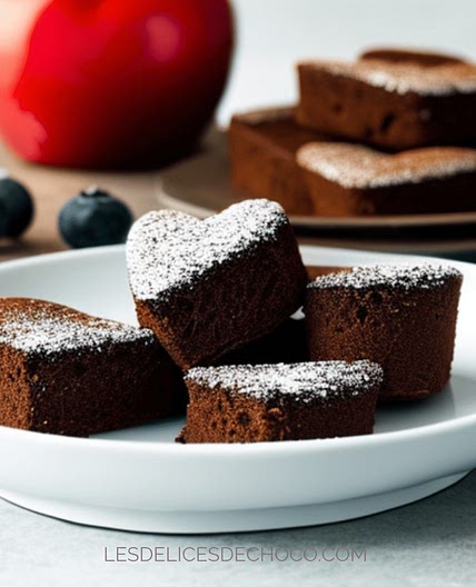 Cœurs Moelleux Au Chocolat Healthy - Les Délices De Choco