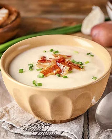 Velouté champignons et pommes de terre