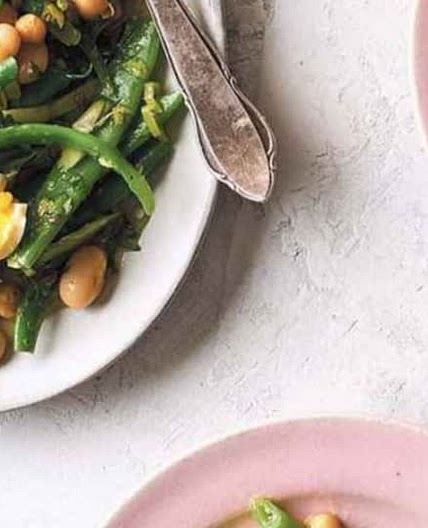 Crunchy Mixed-Bean Salad with Celery and Tarragon