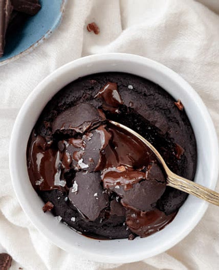 Brownie baked oats (225 kcal)