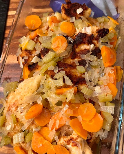 Soused chicken