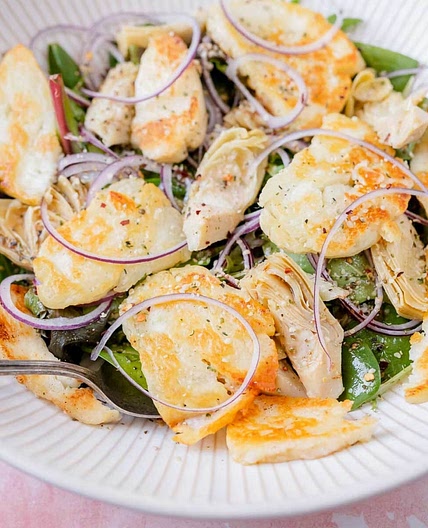 Halloumi Salad Recipe