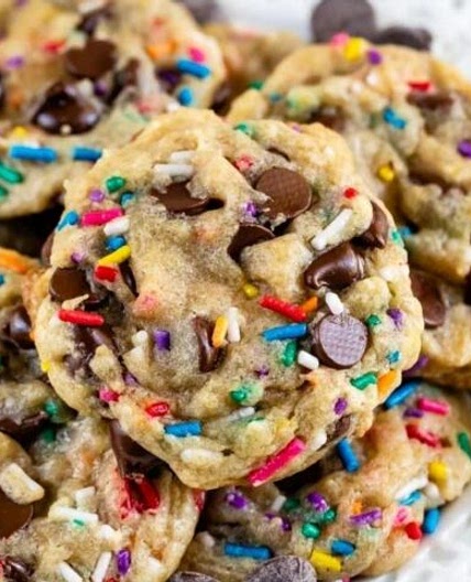 Chocolate Chip Birthday Cookies Recipe