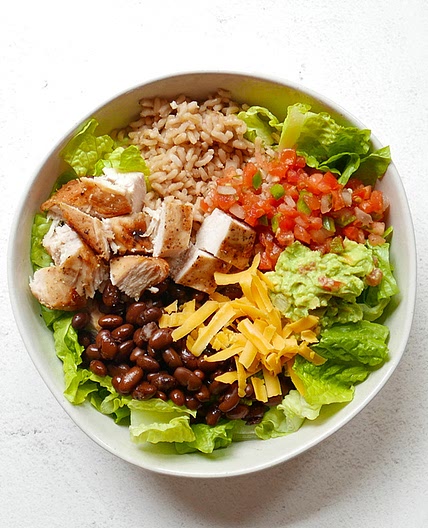 Chicken burrito bowl