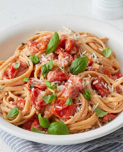 Roasted Cherry Tomato Pasta