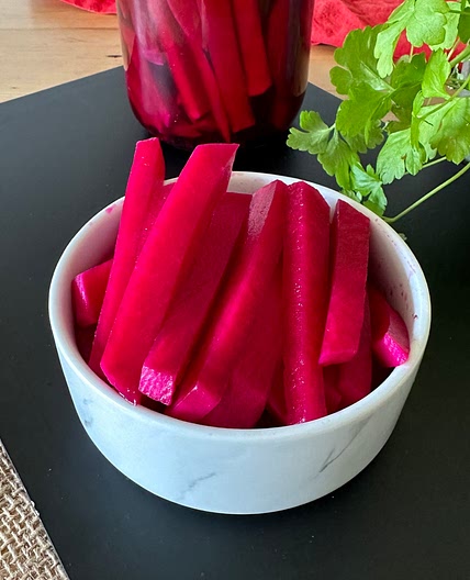 Pickled Turnips