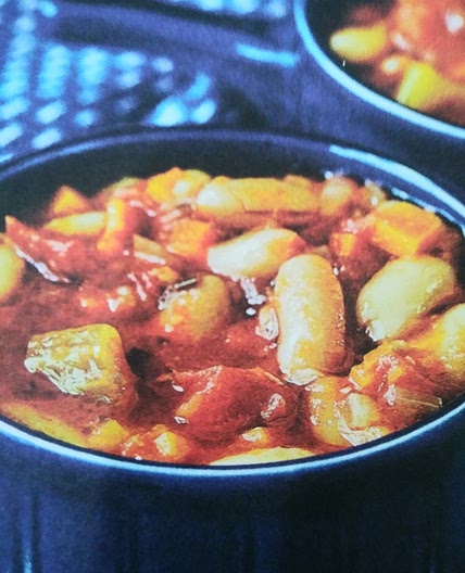 Tuscan style cannellini bean stew
