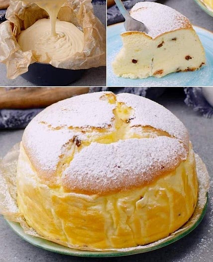 Fluffiest greek yogurt cake