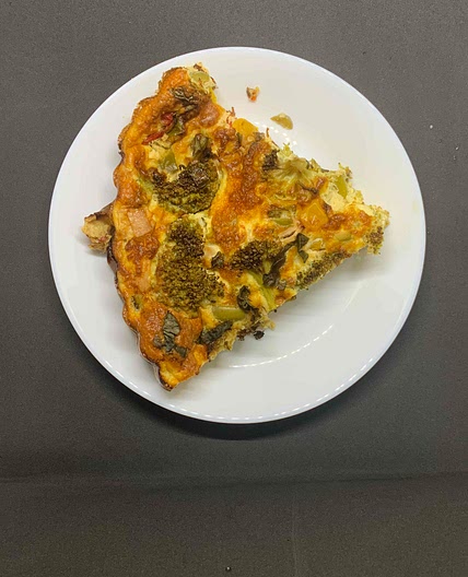 Broccoli and Olive Frittata