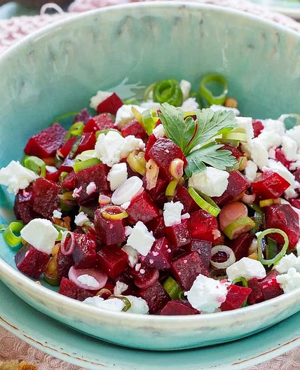 Rote Beete Feta Salat