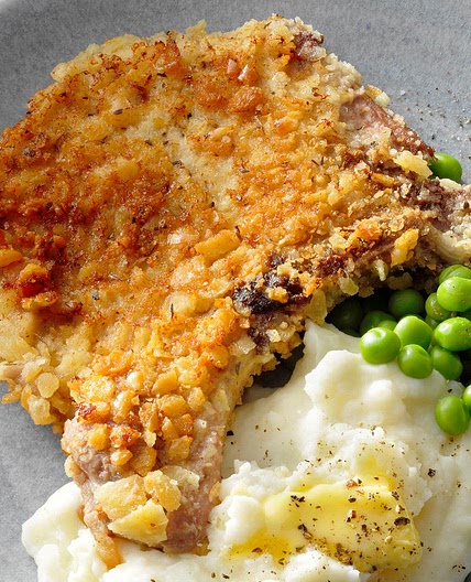 Breaded Dijon Pork Chops