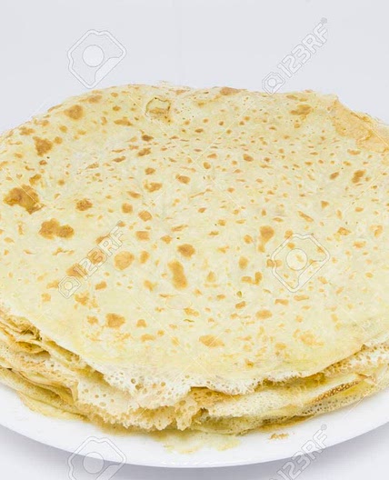 Crêpes au lait d'amande