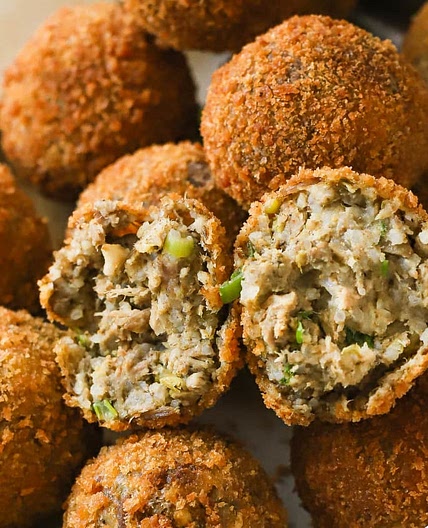 Crispy Fried Boudin Balls