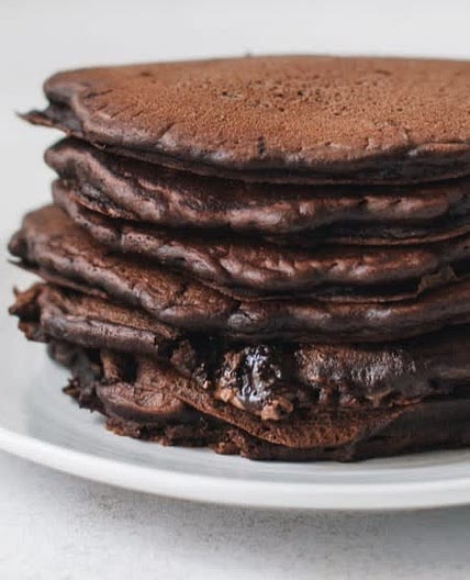 Cocoa Banana Pancakes
