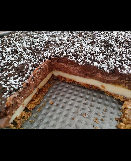 Tarta de 3 chocolates