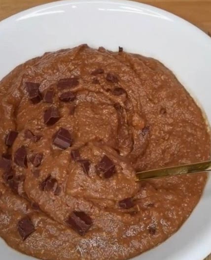 Chocolate dough bowl 