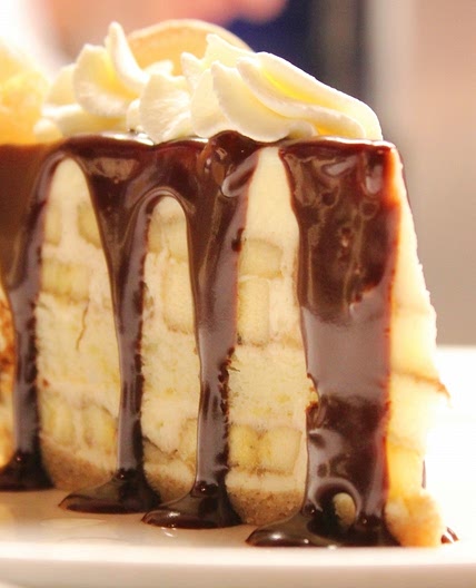 Banana Pudding Layer Cake From Nola Restaurant