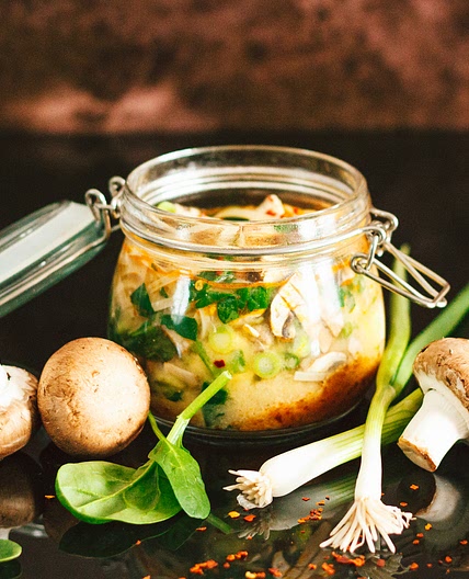 Pour Over Spicy Miso Noodle Soup